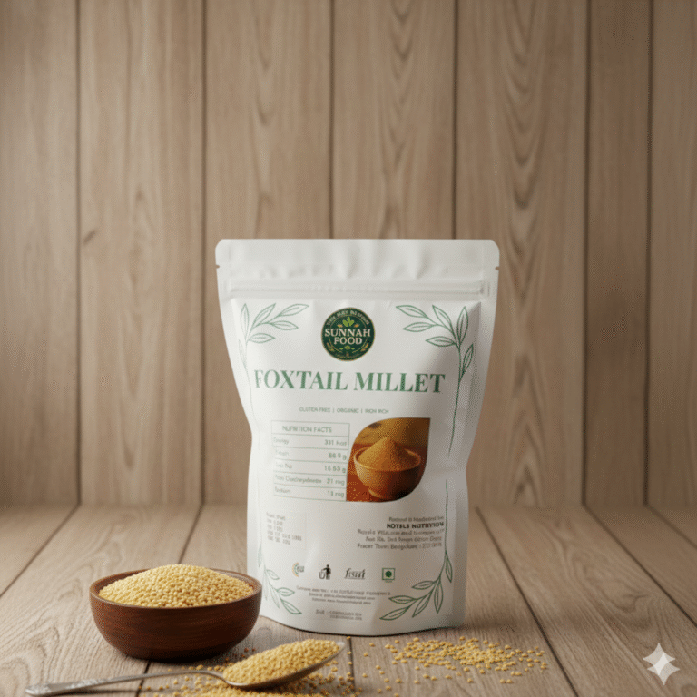 Foxtail millet grains